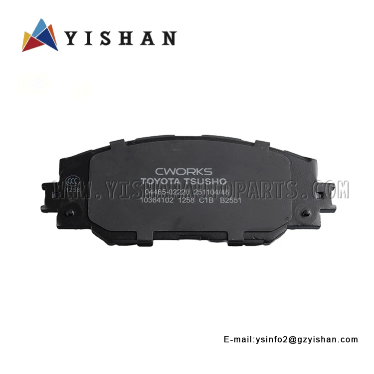 TOYOTA TSUSHO BRAKE PADS COROLLA/CE140/NZE141/ZZE14#